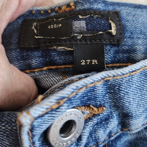 BURBERRY ORIGINAL SKINNY JEANS SIZE 27R - Picture 3 of 12